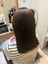 アミュレ ヘア サロン(Amule hair salon)&nbsp;クオライン乾かすだけのストレートパーマ下北沢梅ヶ丘美容院
