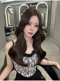 【祖慶美優】韓国風艶髪ストレート×顔周りカット