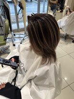 ルクール ヘアー プレジー(Le Coeur HAIR Plaisir)&nbsp;中明度シャドールーツバレイヤージュ