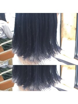 サロンドミルク 原宿(salon de MiLK) サロンドミルク原宿　タンバルモリ　ブルーグレージュ