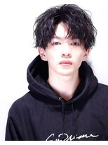 リップスヘアー 銀座(LIPPS hair)&nbsp;新質感フェザーツイストコンマバング爽やかマッシュショート