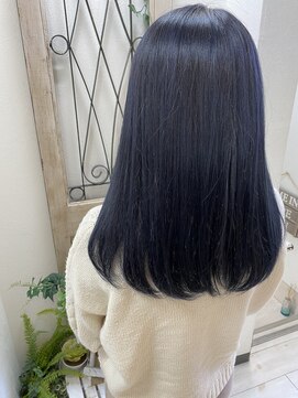 美容室 パルス 静岡鷹匠店(PALS) ブルーブラック