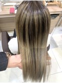 シャイニングバレイヤージュ×髪質改善