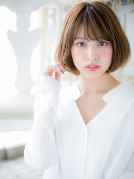 モッズ ヘア 福岡姪浜店(mod's hair) *mod's姪浜*…シアカラーひし形シルエットの重めワンカールd