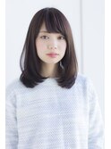寺尾拓巳　大人かわいいラベージュくびれヘアミディアムボブ