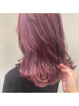 ルル(LuLu by KENJE) ピンクバイオレット【藤沢/ヘッドスパ/髪質改善/イノアカラー】