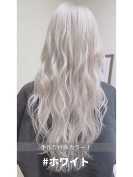 ボアップ 新居浜店(boappu) #ホワイト #カラー #ハイトーン #ケアブリーチ #ダブルカラー