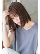 ロイジー(roijir)&nbsp;表参道 roijir ストレートヘア×前下がりボブ