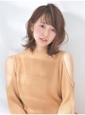 マーブル三軒茶屋/斜め前髪×エアリーセミディ