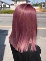 シェイプスヘアデザイン 自治医大店(Shape's hair design) ピンクパープル