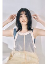 アリゲート ダイカンヤマ(Ari gate daikanyama)&nbsp;小顔ミディアムウルフ×ヘルシースタイル