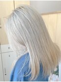 ホワイトブリーチ /韓国ヘア/イルミナカラー/kuroda