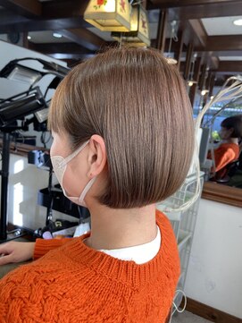 ヤソ(yaso) ミルクティーミニボブ