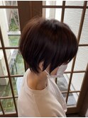 丸みショートヘア
