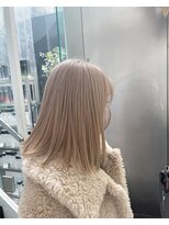 シェリ ヘアデザイン(CHERIE hair design) ●ホワイトベージュ