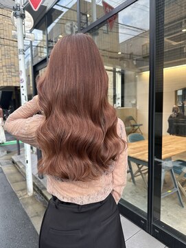 フリーラ 横浜(freera) 黒髪/グレーベージュ/レイヤーロング/前髪パーマ[横浜駅]