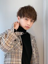 テトラ バイ ネオリーブ 横浜西口店(tetra by neolive)&nbsp;メンズショートパーマツイストスパイラル☆横浜