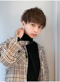 メンズショートパーマツイストスパイラル☆横浜