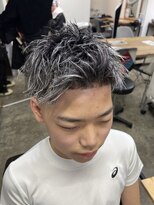 エルオム(EL.HOMME)&nbsp;【TAKASHI】ホワイトメッシュ