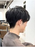 MEN’S HAIR/ウルフ/アッシュブラック/ベリーショート[西船橋]