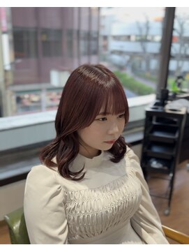 ヘア ライフ ワイレア(HAIR LIFE Wailea) MITSUI【くびれヘア×ピンクラベンダー】