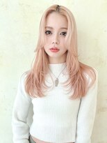 アエレ アヴェダ ゆめが丘ソラトス店(aere AVEDA)&nbsp;ブリーチ◎デザインカラー×レイヤーカット[ゆめが丘]
