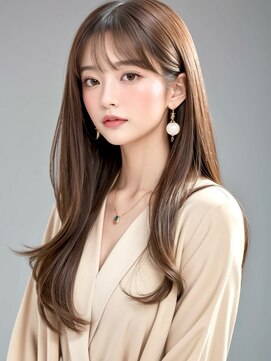 ラベスト キョウト(LOVEST) 【TONO STYLE 196】40代の韓国風エレガントなレイヤーヘア