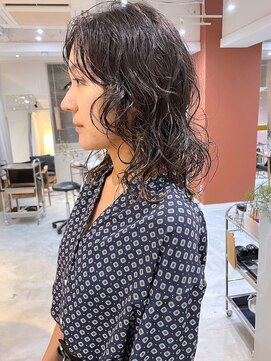 プフ 伏見(puf) [puf 伏見/丸の内/栄/名古屋]ナチュラルパーマミディアム★鳥山