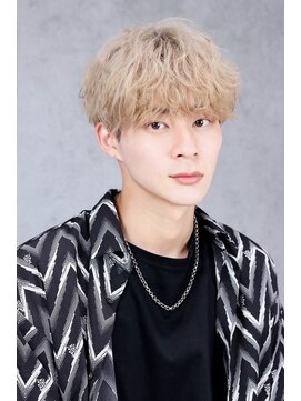 リップスヘアー 梅田(LIPPS hair) ミルクティーベージュマッシュ