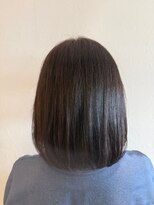 エヌアンドエー 春日部東口店(hair shop N&A)&nbsp;ツヤ感×まとまりが魅力のナチュラルボブ