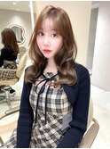 愛されヘアレイヤーカットブラウンブリーチ無し