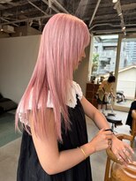 エルム 原宿 表参道(yelm)&nbsp;ホワイトピンク/ブリーチ2回～