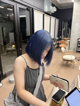 ヌエン 渋谷(NU/EN) ネイビーブルー