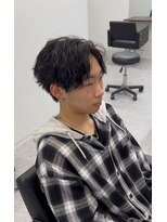 ブライト(BRIGHT)&nbsp;ツイストスパイラルパーマ　センターパート