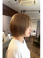 フラワーズビィーオーディー(FLOWERS BOD)&nbsp;ブリーチ毛でも縮毛矯正できる髪質改善ストレート