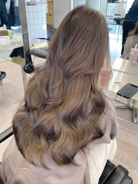 サンクマーケット 渋谷(cinq MARKET) 渋谷ダブルカラーハイトーンカラーグレージュカラー韓国