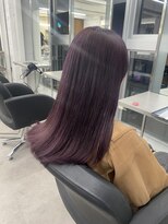 エイト プラット 渋谷2号店(EIGHT plat)&nbsp;ブリーチなしダブルカラー　ダークパープル　11/28