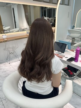 ロンドルピナス 小倉(Lond Lupinus) 黒髪カタログ/オリーブグレー/ココアベージュ/小顔に見せるヘア