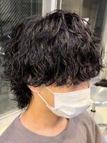 フィフス トウキョウ (fifth TOKYO) 渋谷波巻きツイストスパイラルパーマメンズカットマッシュウルフ