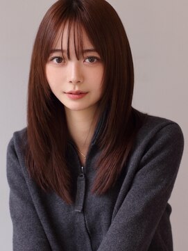 ナチュラルストレートレイヤー