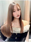★美髪縮毛矯正 髪質改善 レイヤーカット 前髪カット