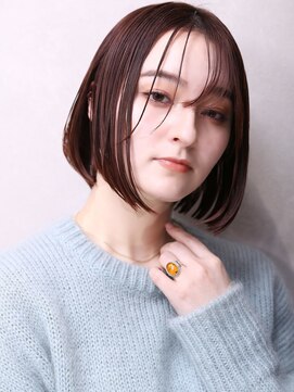 クラッチ 梅田茶屋町店(CLUTCH) 大人可愛い小顔カット美髪ツヤ髪ナチュラルボブA3