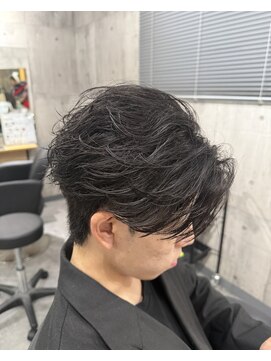 ビカムメンズヘアー 栄店(become men's hair) フェザーパーマ/ダウンパーマ/韓国ヘア