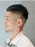■スキンフェード/ツーブロックショート/刈り上げ/センター南10