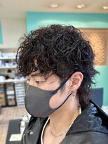 デンパツクラブ ストリート(DENPATSU CLUB Street)&nbsp;刈り上げないメンズウルフパーマ