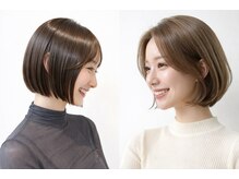 小顔カットでショートからロングまで似合わせサロン♪