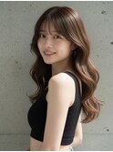 垢抜けレイヤーカット/シースルーバング◎春夏ベージュカラー