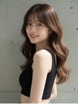 リークフー(Ree cu fuu)&nbsp;垢抜けレイヤーカット/シースルーバング◎春夏ベージュカラー