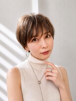 ユウ 香久山店(U) 【U Hair】マッシュショート×ナチュラルハイライト