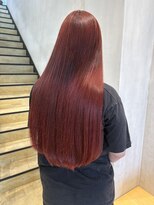 クリアーオブヘアー 本山店(CLEAR of hair)&nbsp;赤髪/ブリーチなしカラー/レッドカラー/髪質改善カラー